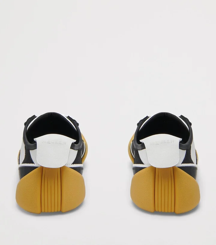 McQueen Leather Flexion Sneakers - Image 3