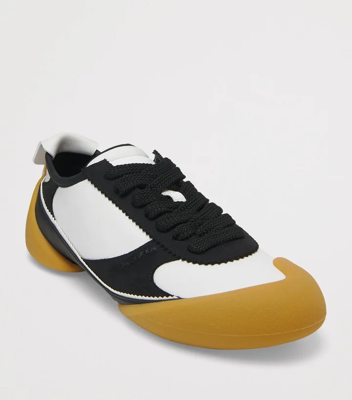 McQueen Leather Flexion Sneakers - Image 4