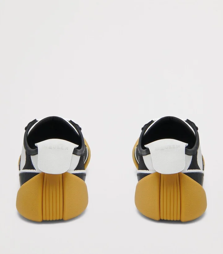 McQueen Leather Flexion Sneakers - Image 3