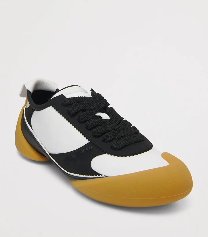 McQueen Leather Flexion Sneakers - Image 4