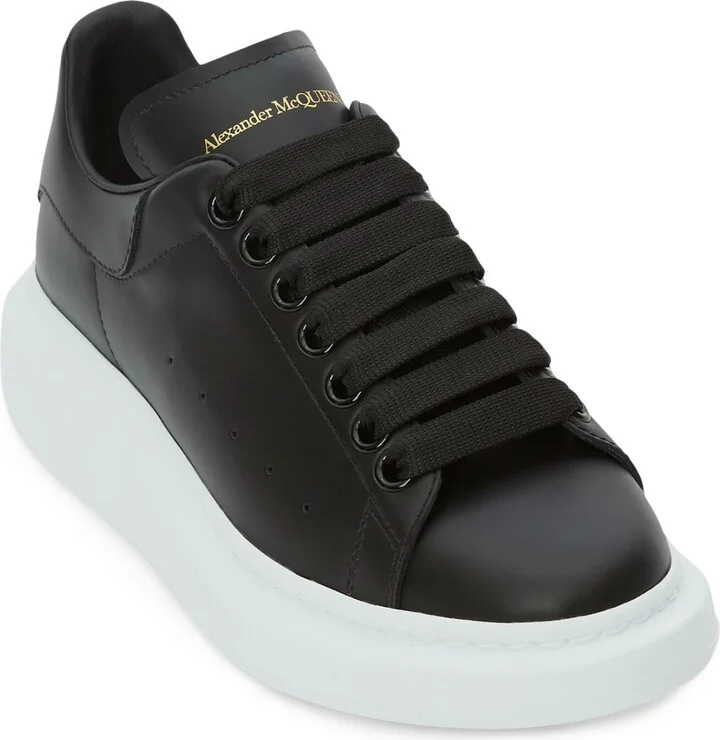 McQueen Leather Oversized Sneakers - Image 2