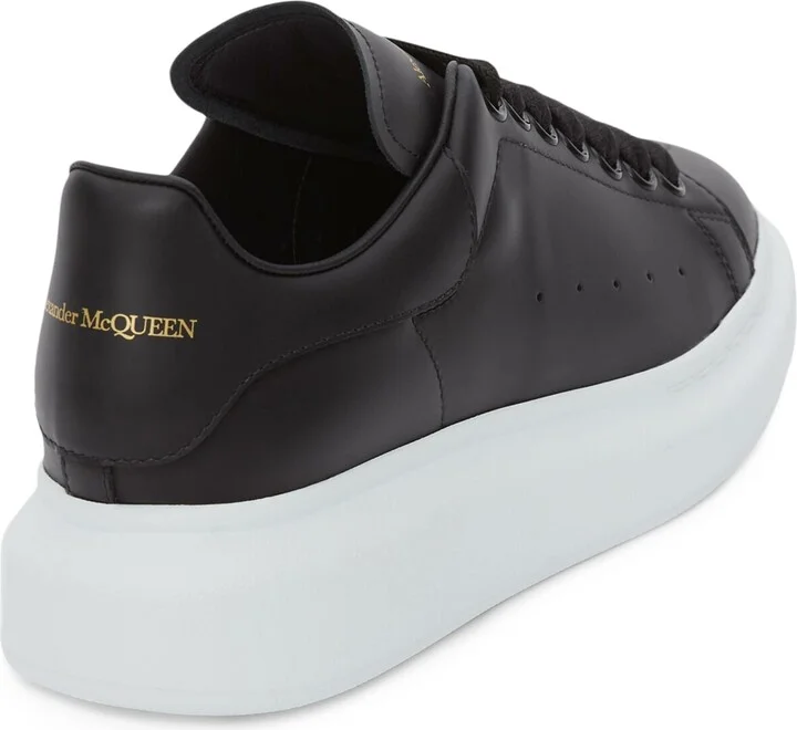 McQueen Leather Oversized Sneakers - Image 3
