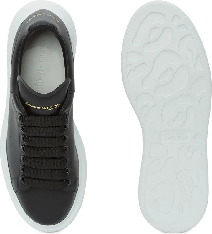 McQueen Leather Oversized Sneakers - Image 4