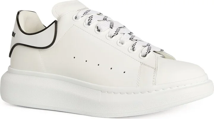 McQueen Leather Oversized Sneakers - Image 4