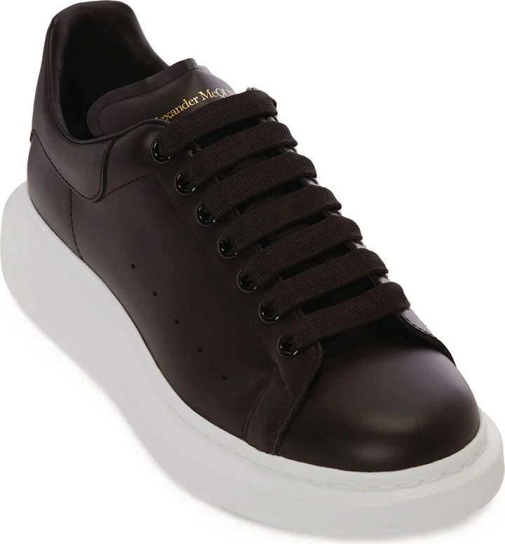 McQueen Leather Oversized Sneakers - Image 2