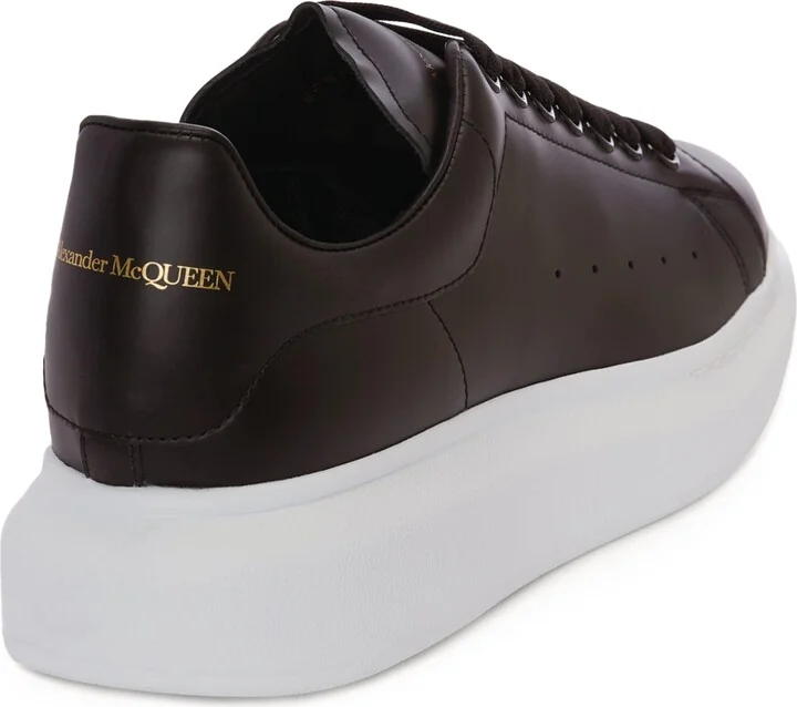 McQueen Leather Oversized Sneakers - Image 4