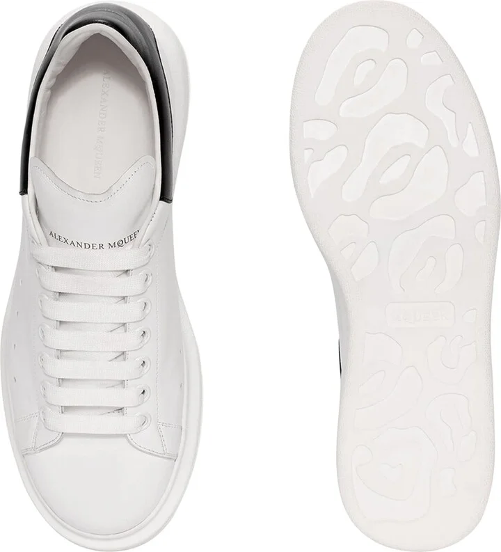 McQueen Leather Oversized Sneakers - Image 4