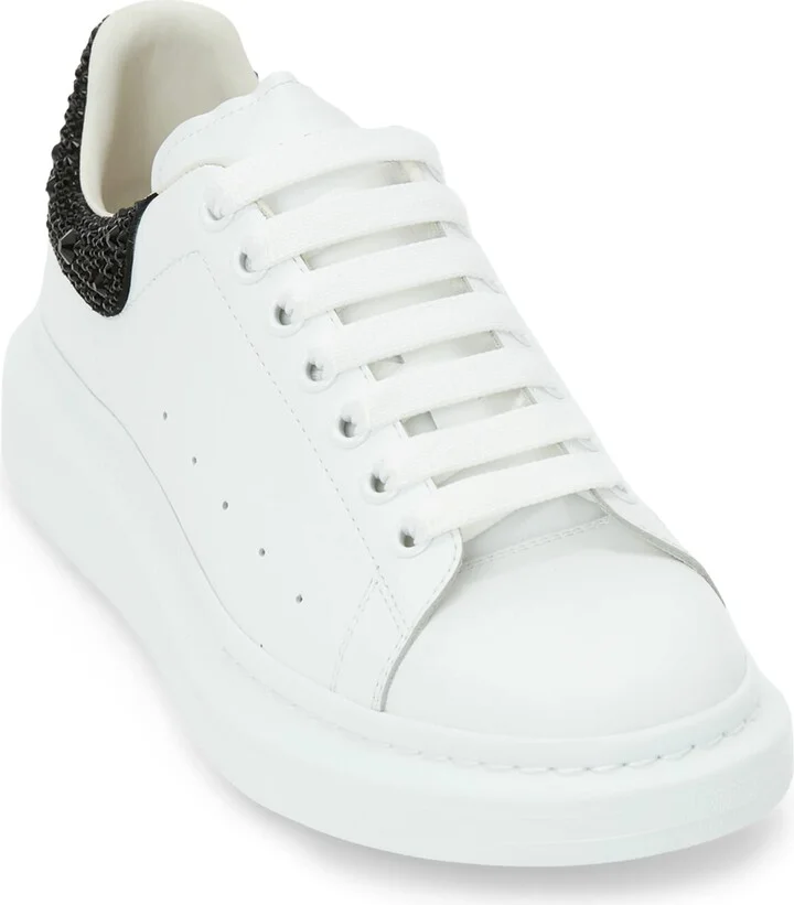McQueen Leather Oversized Sneakers - Image 5