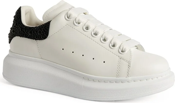 McQueen Leather Oversized Sneakers - Image 3