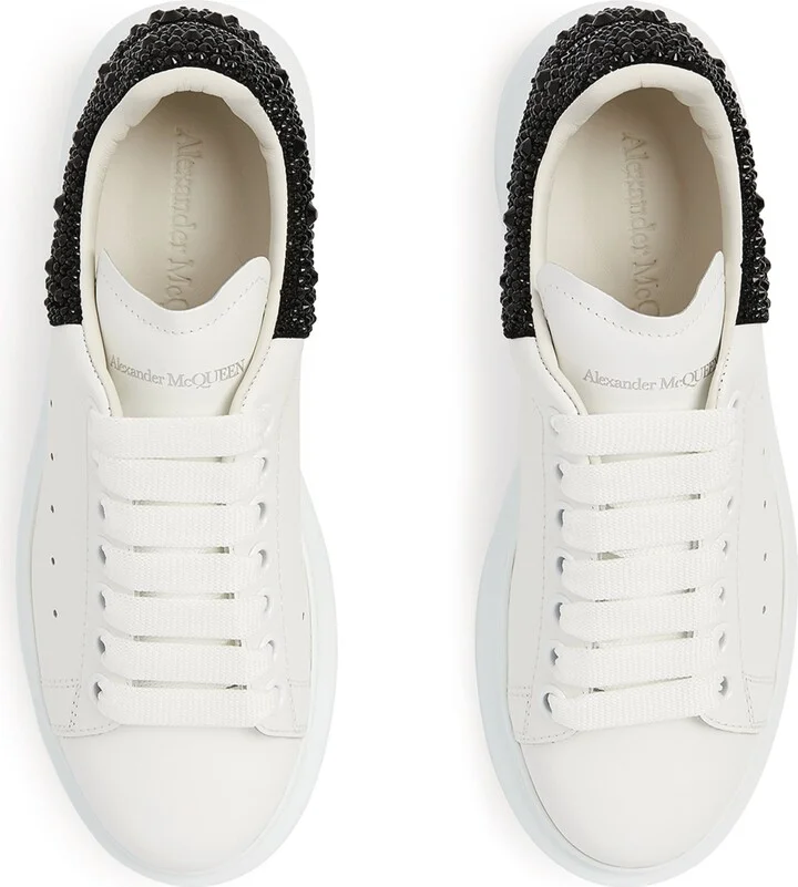 McQueen Leather Oversized Sneakers - Image 4
