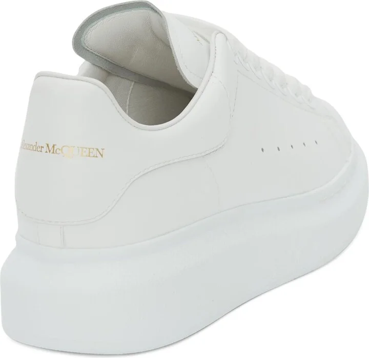 McQueen Leather Oversized Sneakers - Image 3
