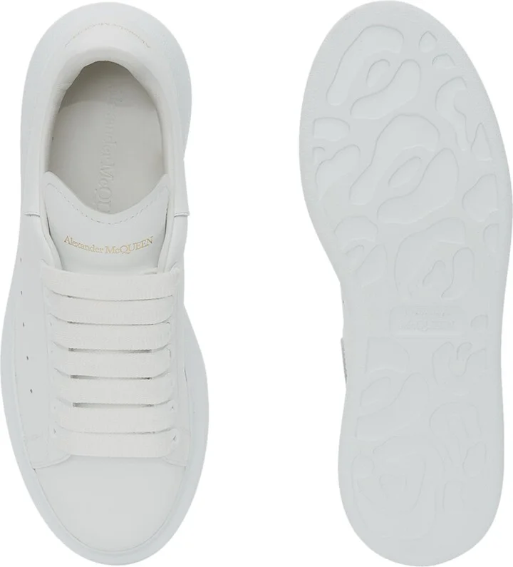McQueen Leather Oversized Sneakers - Image 4