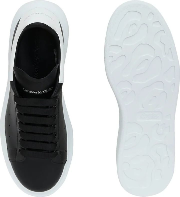 McQueen Leather Oversized Sneakers - Image 4