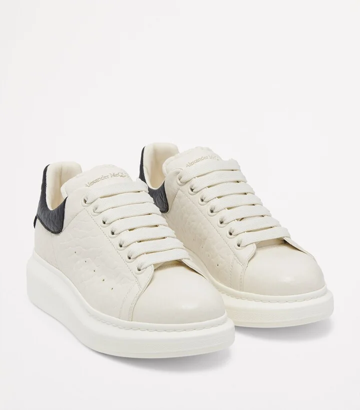 McQueen Leather Oversized Sneakers - Image 2