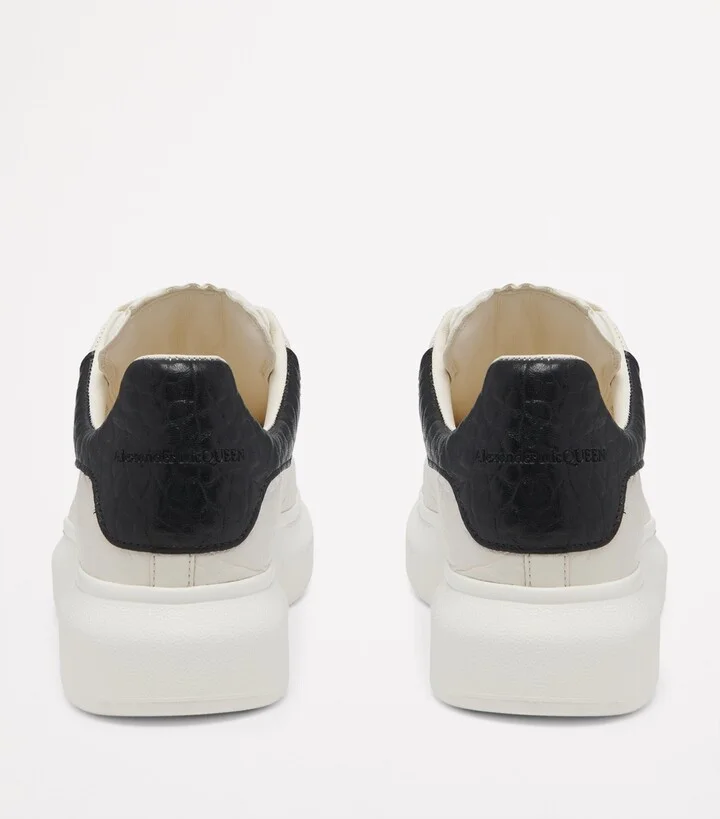 McQueen Leather Oversized Sneakers - Image 3
