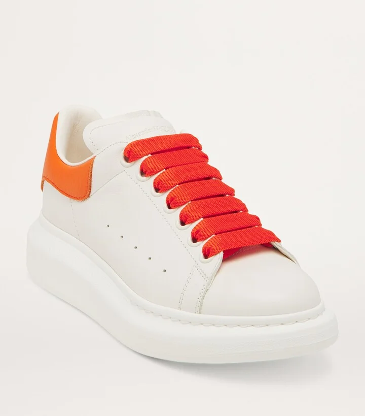 McQueen Leather Oversized Sneakers - Image 4