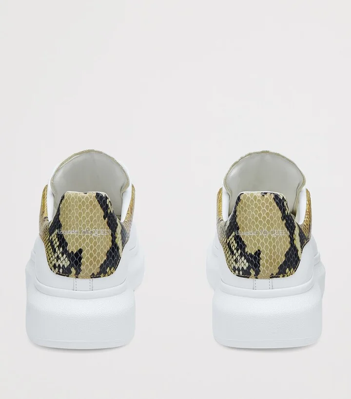 McQueen Leather Oversized Sneakers - Image 3