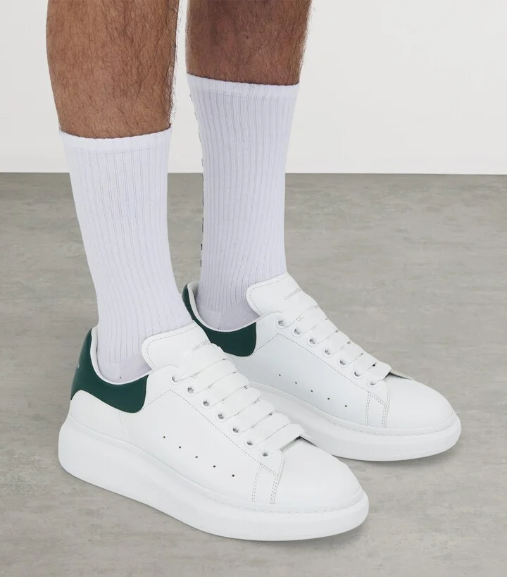 McQueen Leather Oversized Sneakers - Image 2