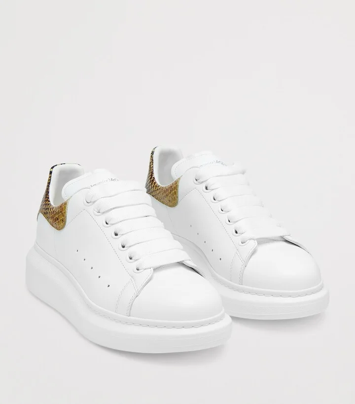 McQueen Leather Oversized Sneakers - Image 2
