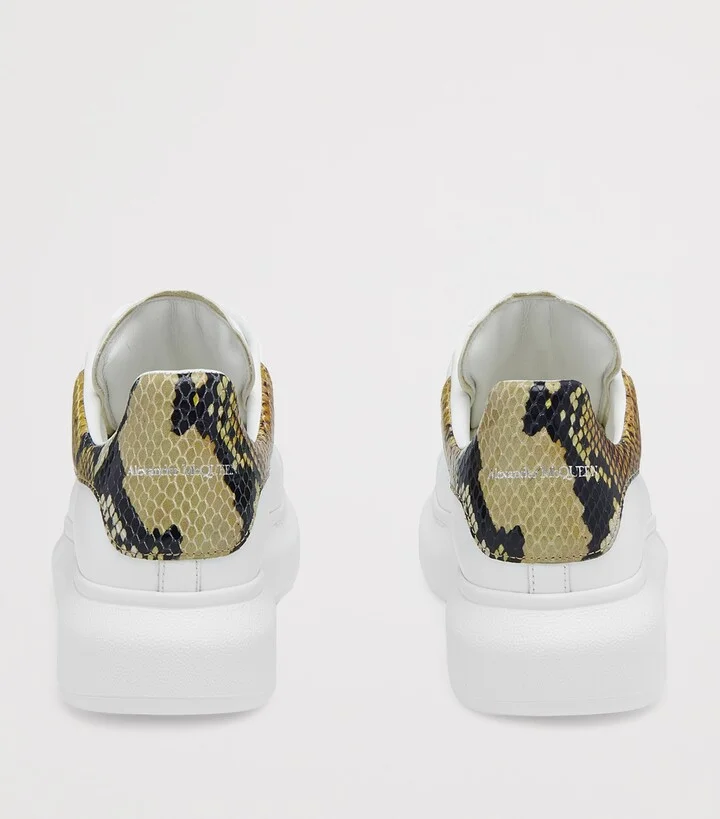 McQueen Leather Oversized Sneakers - Image 4