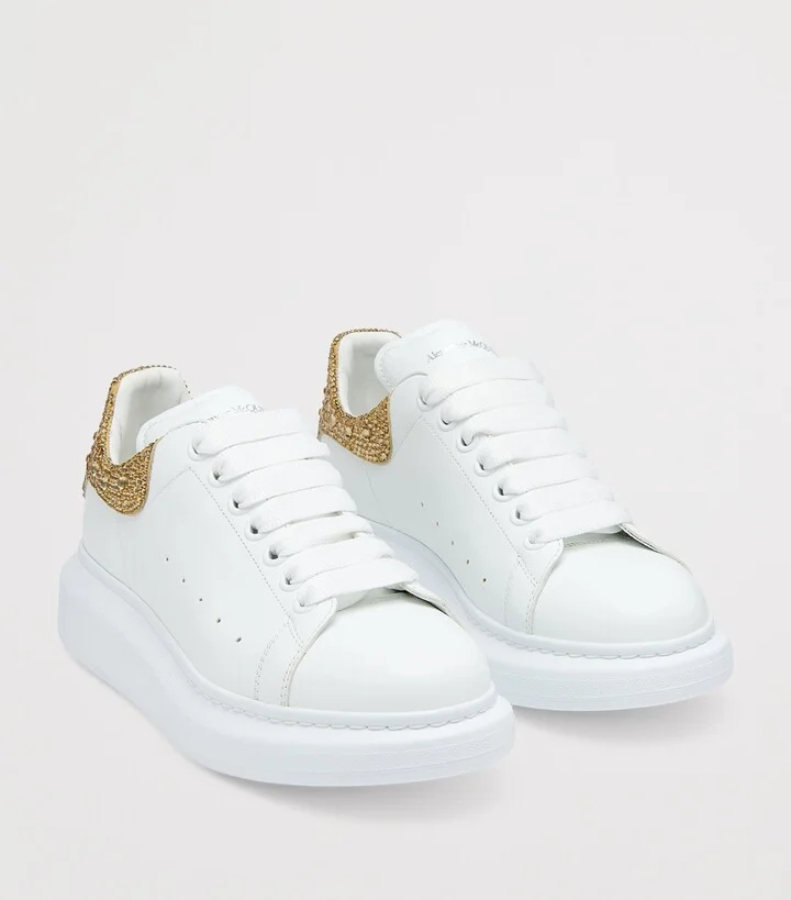 McQueen Leather Oversized Sneakers - Image 2