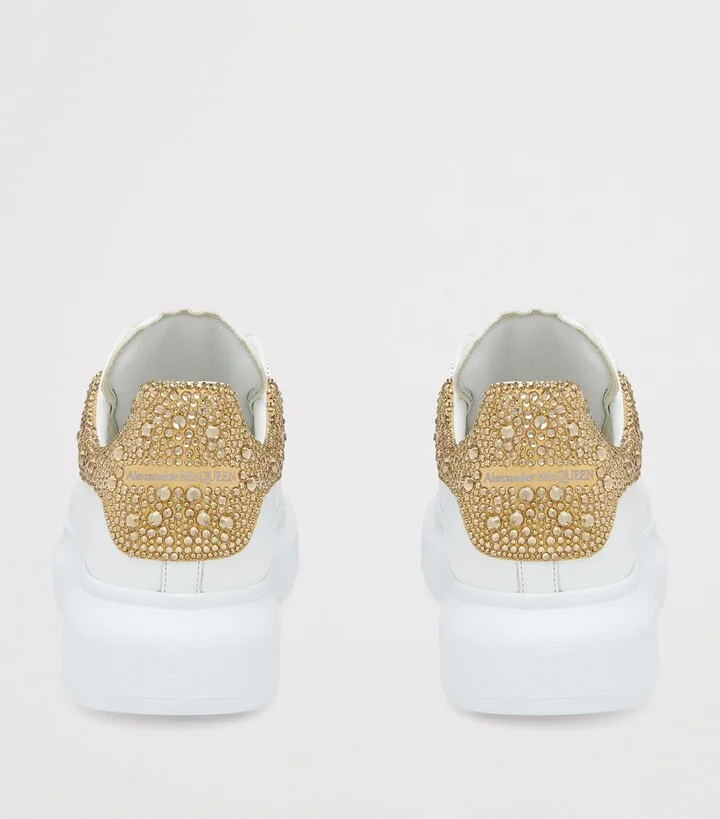 McQueen Leather Oversized Sneakers - Image 3