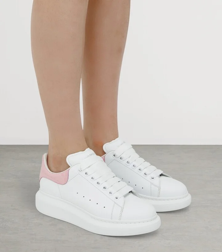 McQueen Leather Oversized Sneakers - Image 2