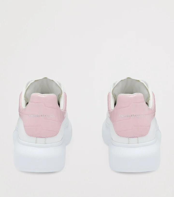 McQueen Leather Oversized Sneakers - Image 4