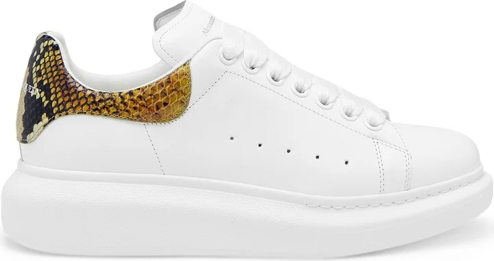 McQueen Leather Oversized Sneakers