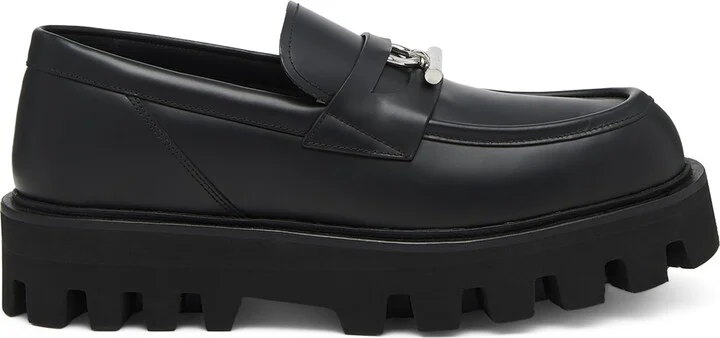 McQueen Leather Parachute Loafers