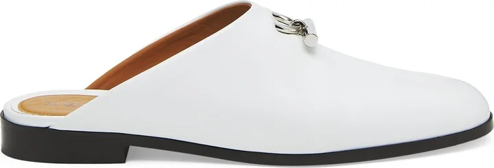McQueen Leather T-Bar Mules