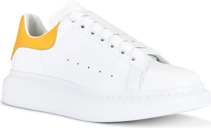 McQueen Oversized Sneaker in Beige - Image 2
