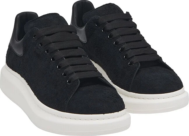 McQueen Oversized Sneaker in Black - Image 2