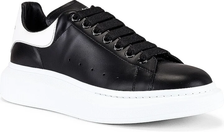 McQueen Oversized Sneaker in Black - Image 2