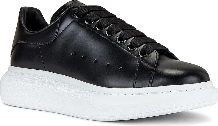 McQueen Oversized Sneaker in Black - Image 2