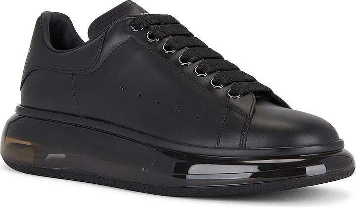 McQueen Oversized Sneaker in Black - Image 2