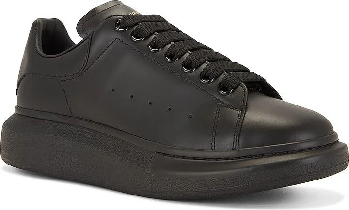 McQueen Oversized Sneaker in Black - Image 2