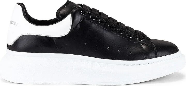 McQueen Oversized Sneaker in Black