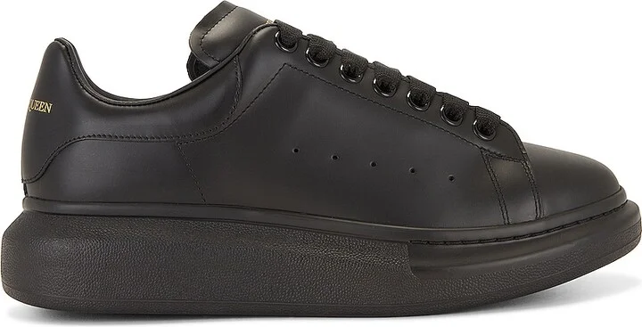 McQueen Oversized Sneaker in Black