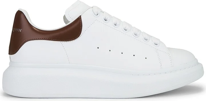 McQueen Oversized Sneaker in Brown
