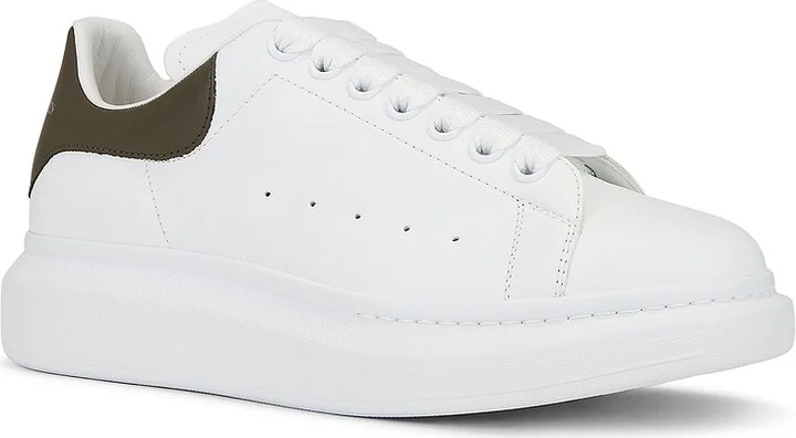 McQueen Oversized Sneaker in Green - Image 2