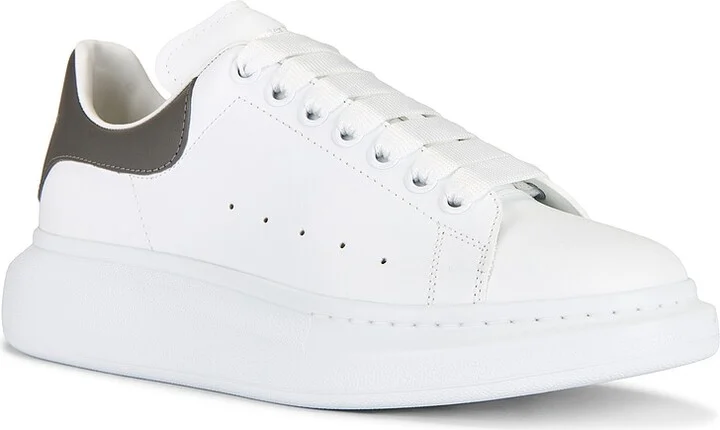McQueen Oversized Sneaker in Grey - Image 2