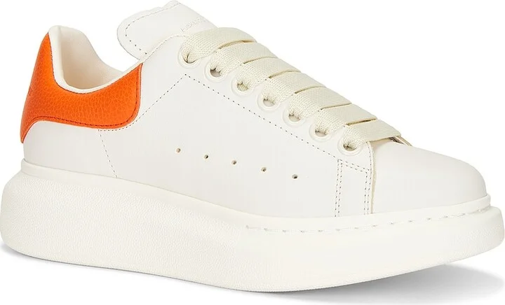 McQueen Oversized Sneaker in White - Image 2
