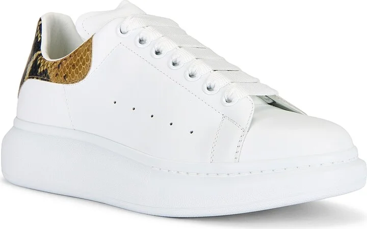 McQueen Oversized Sneaker in White - Image 2