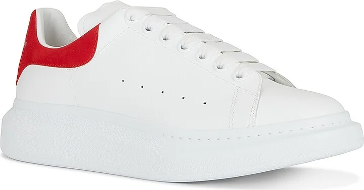 McQueen Oversized Sneaker in White - Image 2