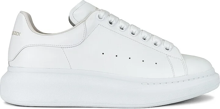 McQueen Oversized Sneaker in White