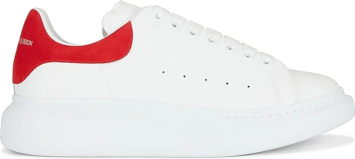 McQueen Oversized Sneaker in White