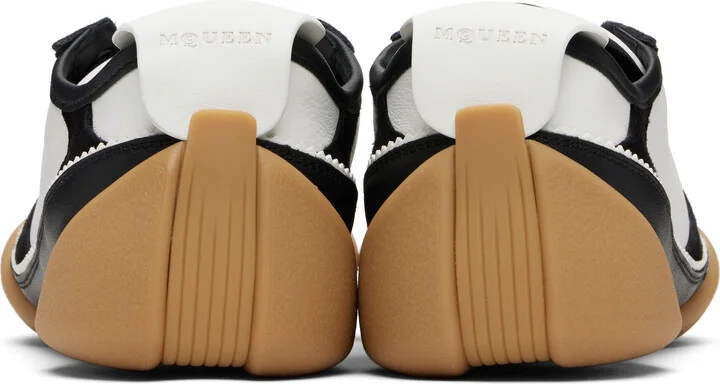 McQueen White & Black Flexion Sneakers - Image 2