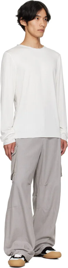McQueen White & Black Flexion Sneakers - Image 5