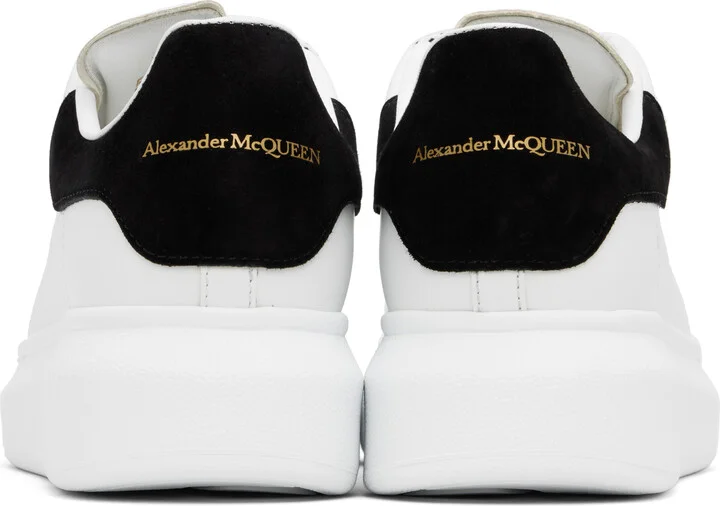 McQueen White & Black Oversized Sneakers - Image 2